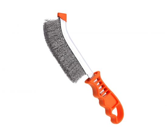 Ручная металлическая щетка HARDEN медное покрытие, 225 mm. 620140 