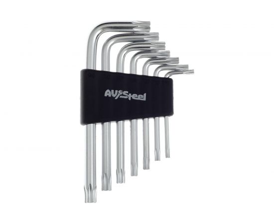 Набор Г-образных ключей TORX T10-T40 7 предметов AV Steel AV-367107 