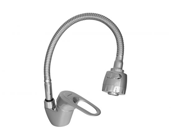 Смеситель для кухни WISENT с гибким изливом и режимом душ W5325 – изображение 2