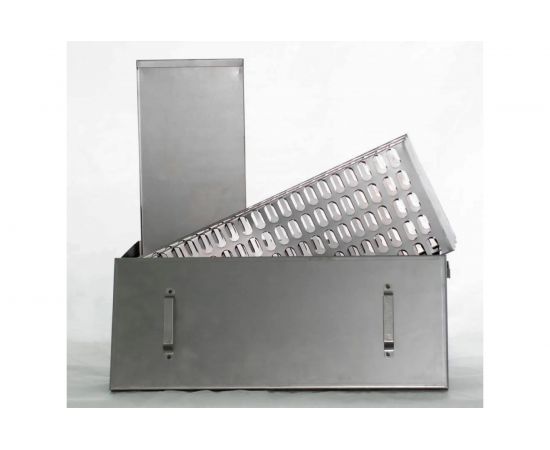 Трехуровневая коптильня Петромаш 65x25x23 см, сталь 1.2 мм, поддон 57584 – изображение 2