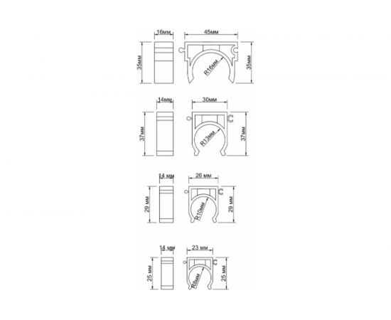 Фиксатор для металлопластиковой трубы Супримпласт D26 4FD26_02H – изображение 2