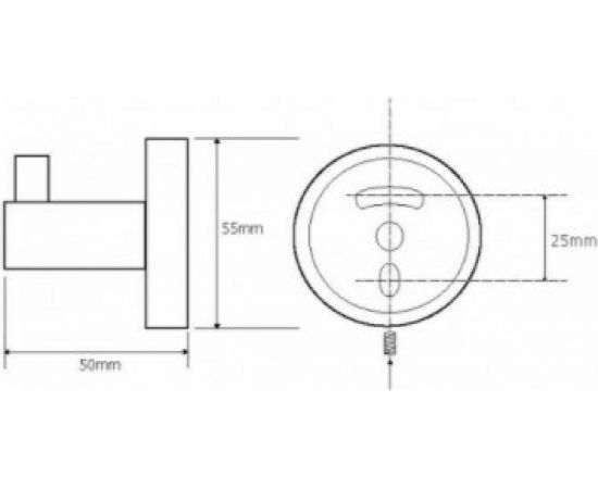 Крючок BEMETA OMEGA 104106022 – изображение 2