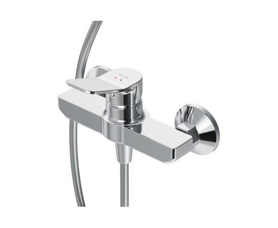 Набор: душевая система, смеситель для душа AM.PM, X-Joy хром F40885A24 – изображение 2