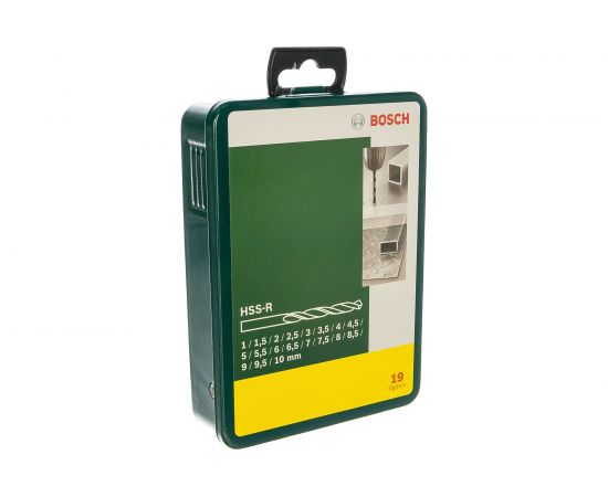 Набор сверл 19 шт. 1-10 мм Bosch 2607019435 – изображение 2