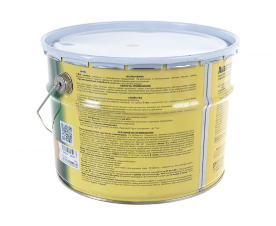 Защитно-декоративное покрытие для древесины Акватекс Груша 10 л 514 – изображение 3