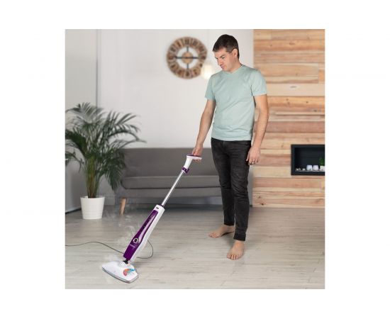 Паровая швабра ENDEVER Odyssey Q-611 белый/фиолетовый 90134 – изображение 3