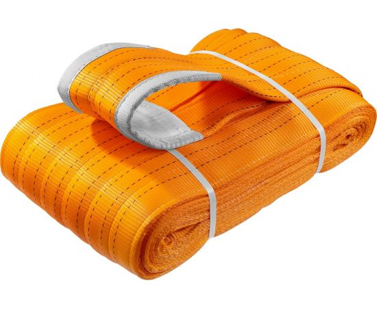 Текстильный петлевой строп ЗУБР СТП-10/6, оранжевый, г/п 10 т, длина 6 м 43559-10-6 – изображение 3