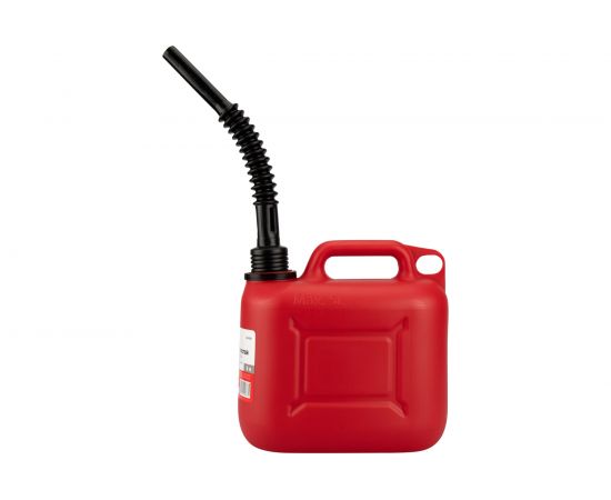 Канистра пластиковая 5 л для бензина и ГСМ красная сертифицирована REXANT 80-0201 – изображение 4