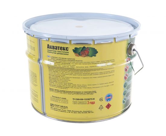 Защитно-декоративное покрытие для древесины Акватекс Груша 10 л 514 – изображение 4