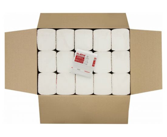 Листовая туалетная бумага ЛАЙМА T3 PREMIUM 250 шт, 2 слоя, белая, 21х11 см, комплект 30 пачек 112515 – изображение 5