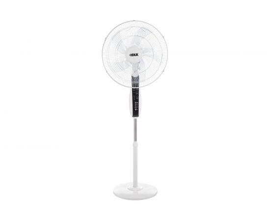 Напольный вентилятор DUX с пультом и таймером, 5 лопастей, 60 Вт, круглая подставка 60-0213 – изображение 5