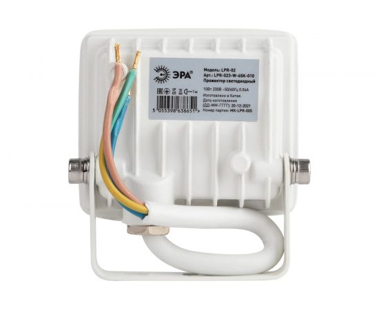 Светодиодный уличный прожектор ЭРА LPR-023-W-65K-010 10Вт 6500K 800Лм белый Б0054639 – изображение 6