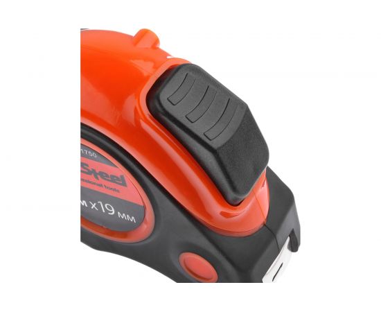 Рулетка обрезиненный корпус 5мх19мм с автостопом AV Steel AV-971750 – изображение 6