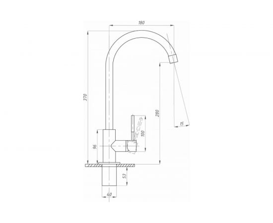Смеситель для кухни TSARSBERG тип См-МОЦБА TSB-116-001 – изображение 7
