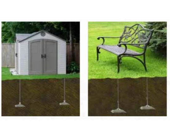 Комплект ДТРД анкер грунтовый ДБ88-сталь, трос D-6 мм, L-1.5 м, металлическая пластина 100x100 мм БП-00003229 – изображение 10