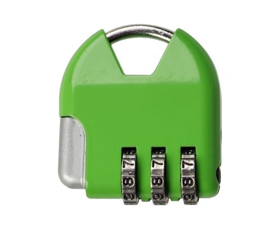 Навесной кодовый замок Trodos CL532 зеленый Blister 210149 