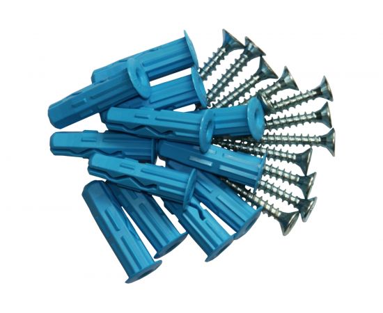 Шуруп ЕВРОПАРТНЕР Zn 4,5х40 в компл. с дюбелем MULTI 8x32 10шт. MP 405 17 