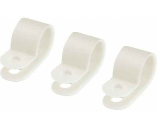 Нейлоновая крепежная скоба TDM СКН-6 белая 100 шт SQ0514-0202 