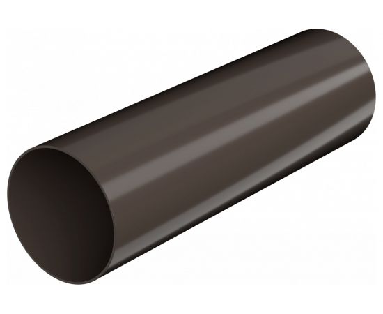 Труба ПВХ Технониколь (темно-коричневый; глянец; 3 м; 1 шт) TN683371 