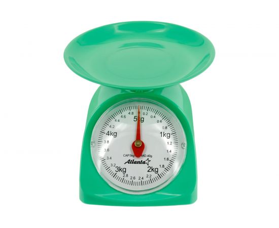 Кухонные механические весы с чашей Atlanta ATH-6182 green 