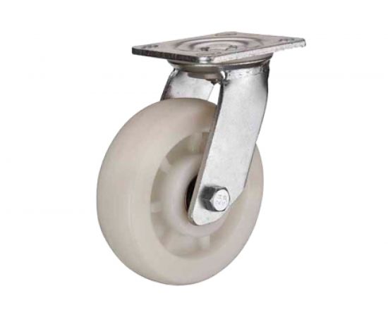 Большегрузное нейлоновое колесо с поворотной панелью SCdn 42 (100 мм; 250 кг) А5 1000113 