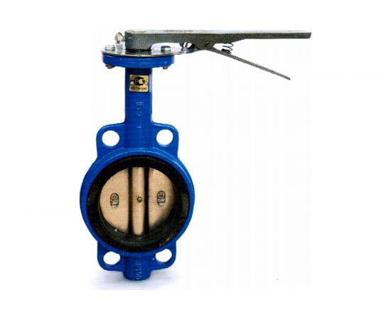 Дисковый поворотный затвор Ci Ду100 Ру16 ручной 1019682 