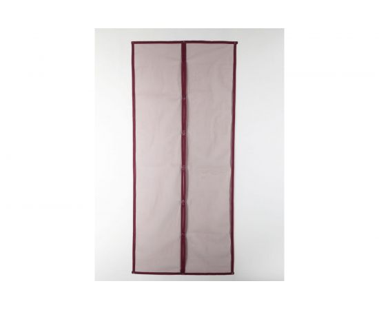 Антимоскитная сетка СИМАЛЕНД 100x210 см, на магнитах, цвет бордовый 4095246 