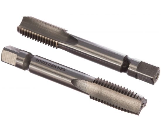 Метчик M16x2 HSS 4341 прямой компл. ПрофОснастка №375 арт. 50611045 