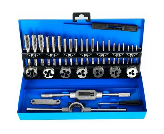 Набор плашек и метчиков GOODKING 32 предмета PM-10032 – изображение 2