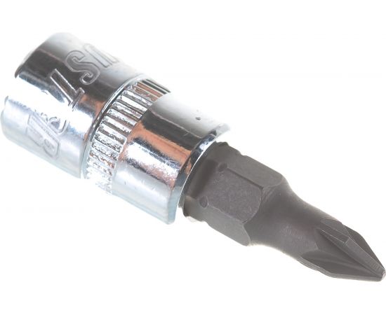 Головка торцевая со вставкой (PZ1; 37 мм; 1/4"") CUSTOR 4400137 – изображение 2