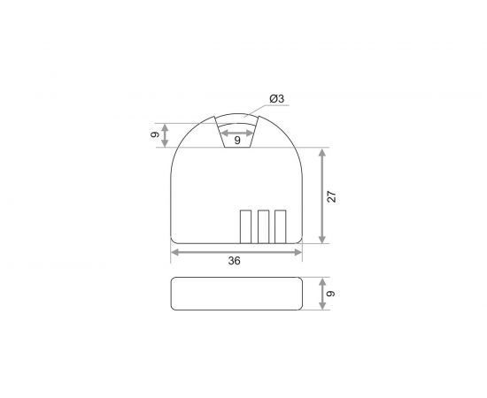 Навесной кодовый замок Trodos CL532 зеленый Blister 210149 – изображение 2