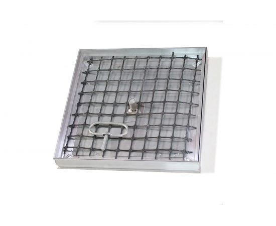 Напольный люк REVIZOR Квадрат Стандарт 200 мм/200 мм КВ2020 – изображение 3