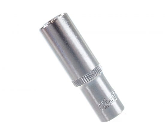 Головка торцевая глубокая 6 граней (10 мм; 1/4 Dr) KRAFT KT 700657 – изображение 3