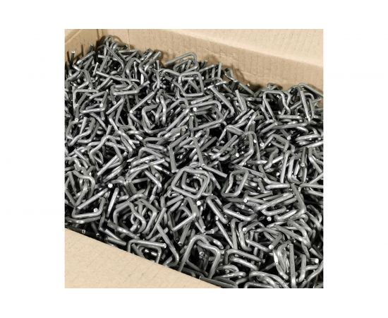 Пряжка Кордленд стальная, 13x26x3 мм, для ПП/ПЭТ ленты 12 мм, 1000 шт. PR-13 KREP-00191 – изображение 3