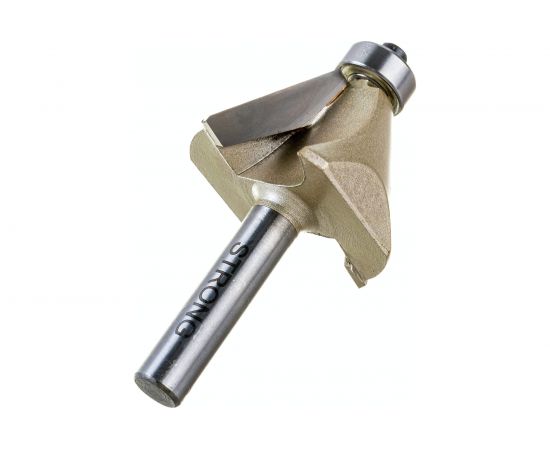 Фреза по дереву кромочная конусная 30 градусов (38х23 мм; хвостовик 8 мм) Strong СТФ-10240038 – изображение 3