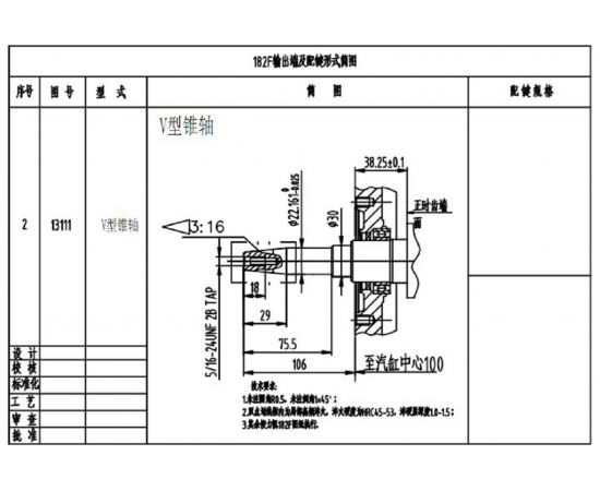 Двигатель LIFAN 190FD-V конусный вал длинный 106 мм 00-00003006 – изображение 4