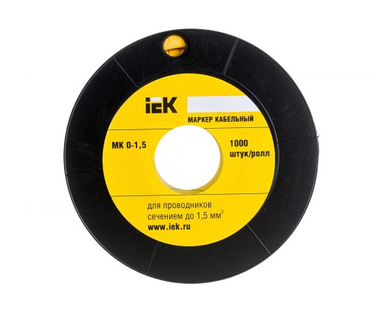 Маркировочное кольцо IEK 0-1.5мм, 4, МК, 1000шт/ролл UMK00-4 – изображение 4