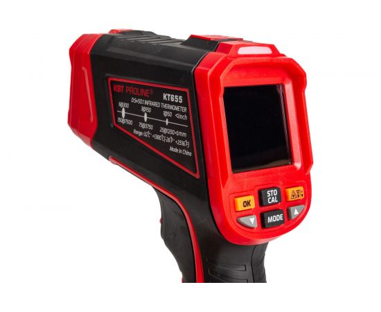 Бесконтактный цифровой пирометр КВТ KT 655 PROLINE 87247 – изображение 6