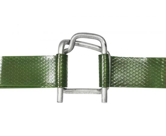 Пряжка Кордленд стальная, 13x26x3 мм, для ПП/ПЭТ ленты 12 мм, 1000 шт. PR-13 KREP-00191 – изображение 6