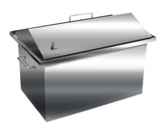 Коптильня из нержавеющей стали 2 мм AISI 430 Ольховый дым Фортуна КФ-7 – изображение 6