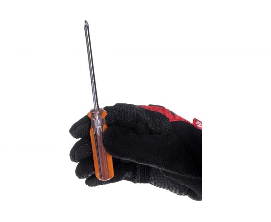 Отвертка TDM крестовая, прозрачная рукоятка, углеродистая сталь, тип PH2x100 мм, серия Гранит SQ1006-2105 – изображение 6