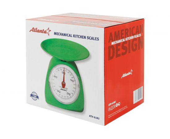 Кухонные механические весы с чашей Atlanta ATH-6182 green – изображение 6