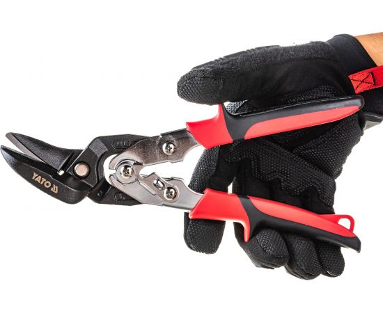 Ножницы по металлу YATO 260мм-левые CrMо YT-1918 – изображение 8