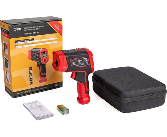 Бесконтактный цифровой пирометр КВТ KT 655 PROLINE 87247 – изображение 10