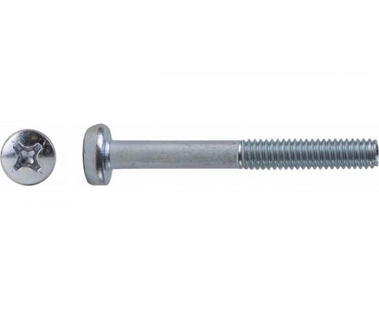 Винт КРЕП-КОМП DIN 7985, полуцилиндрическая головка, цинк, 4x50, неполная резьба, 30 шт. вц450нмф 