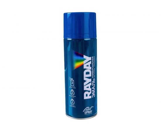 Акриловая краска аэрозоль Rayday металлик синий 520 мл 12 PM-0007 135021 