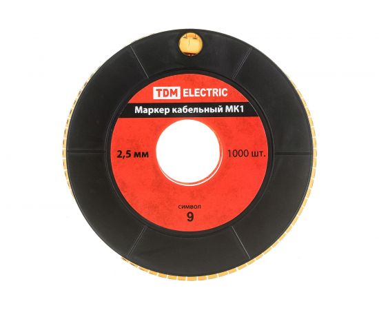 Маркер МК1 - 2,5мм символ 9 1000шт/ролл TDM SQ0511-0024 