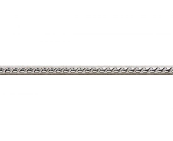 Молдинг стеновой ударопрочный влагостойкий серый бархат Decor-Dizayn 15x9Х2400 мм 215-25 