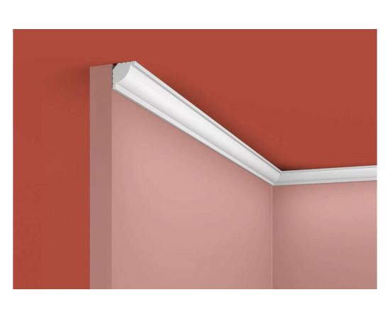 Карниз Cosca decor KX020 20x20 мм, 2000 мм, экополимер СПБ069531 
