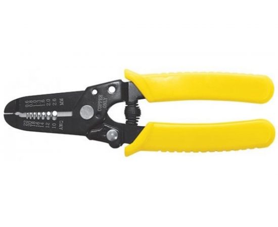 Клещи для снятия изоляции (диаметр проводов 0.6-2.6 мм, пластиковая ручка 160 мм) FIT IT 60020 